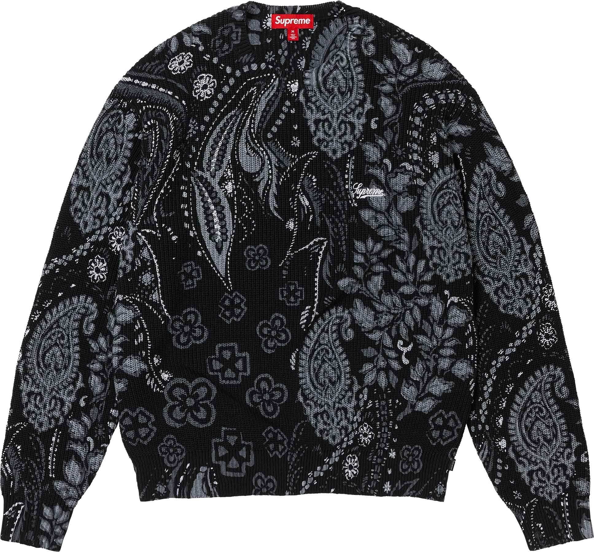 Printed Paisley Sweater view 3